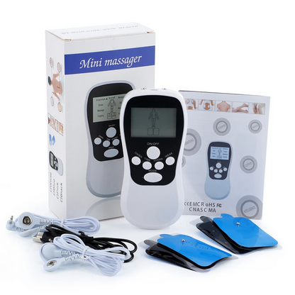 Medium frequency electronic pulse massager